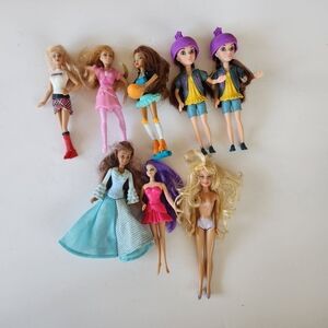Miniature Dolls McDonalds Barbie Mattel Spinmaster Liv Doll London My Sc…